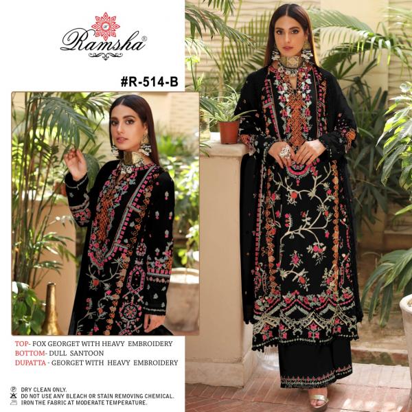 Ramsha R 514 Nx Fancy Designer Pakistani Suit Collection